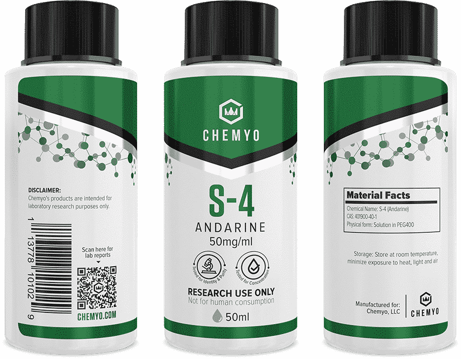 Andarine (S4) Solution 50mg/ml – 50ml - Image 2